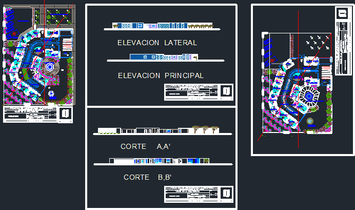 نمونه پلان درمانگاه dwg